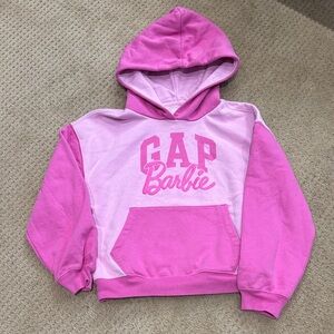 GAP Kids Pink Barbie Hooded Sweatshirt Sz L/10